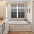 thumbnail image 3 of Curtains 63 Inch Length 2 Panels, Grey Ombre Grommets Window Treatment Curtain, Farmhouse Vintage Wooden Grain Texture Thermal Curtains Drapes for Living Room/Bathroom, 3 of 9