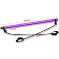 thumbnail image 4 of Adjustable Pilates Bar for Elastic Muscle Building, Hipsline Body Sculpt, Yoga Workout, Pilater Kit with Elastic Band Fitness for Abdomen Waist Leg Belly, Gym and Home Sport ， purple, 4 of 5