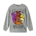 thumbnail image 3 of Five Nights At Freddy's I Survived Boy's 3-Pack Crew Neck Long Sleeve Tees 8 (M), 3 of 6