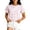 A-Pink237, variant on JAJAHO Girls Striped Tees For Kids Casual Summer Round Neck Short Sleeve Loose Fit T Shirt 2-13Y