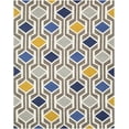thumbnail image 2 of Hauteloom Taneytown Wool Living Room, Bedroom Area Rug - Modern - Beige, Brown, Gray - 5' x 7'6", 2 of 7