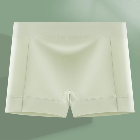 Xucatan 1 Pcs Butt Lifting Panties With Tummy Control Women's Mid Waist Breathable Underwear, Plus Size Comfort Fit Panties, Soft Everyday Square Leg Briefs