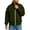 Army Green, variant on Cethrio Boys Full Zip Sweatshirts Size 14-16, Fleece-lined Stand Collar Casual Long Sleeve Fall Jackets with Pockets Gray