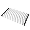 thumbnail image 1 of Escurridor de platos, almacenamiento en fregadero, estante para secar platos, fregadero, estante para secar platos, integración perfecta, 1 of 11