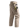 thumbnail image 4 of TOMVIGX Work Pants for Men Ripstop Stretch Hiking Pants Relaxed Fit Waterproof Lightweight Trousers Casual Outdoor Travel Hunting Khaki Cargo Pants with Pockets 3XL, 4 of 9