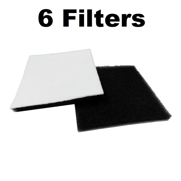 6 Filters for Kenmore Canister Vacuum 86883 CF1 CF1