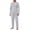 Gray, variant on Iceglad Men's 2 Piece Loungewear Set Long Sleeve Crewneck Top and Drawstring Pants Pajama Set