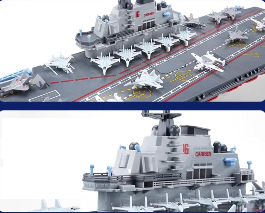 2.4G 1:438 Radio control Military Battleship Rc amphibious assault ship Warship model toys