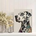thumbnail image 2 of Great Dane Mandala Tattoo Canvas Wall Art Print, Living Room Bedroom Cafe Hallway Decor, 2 of 8