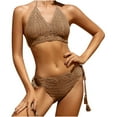 thumbnail image 1 of Nuevo traje de baño dividido con estilo para mujer Traje de baño de bikini informal cómodo OAVQHLG3B Store  lin121212, 1 of 4