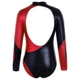thumbnail image 2 of MSemis Girls One Piece Gymnastic Leotard Diamonds Ballet Athletic Dance Bodysuit, 2 of 4