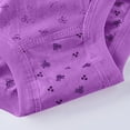 thumbnail image 4 of HAOTAGS Briefs for Women, Ventilated Cotton Breathable Everyday Briefs Purple 115, 4 of 8