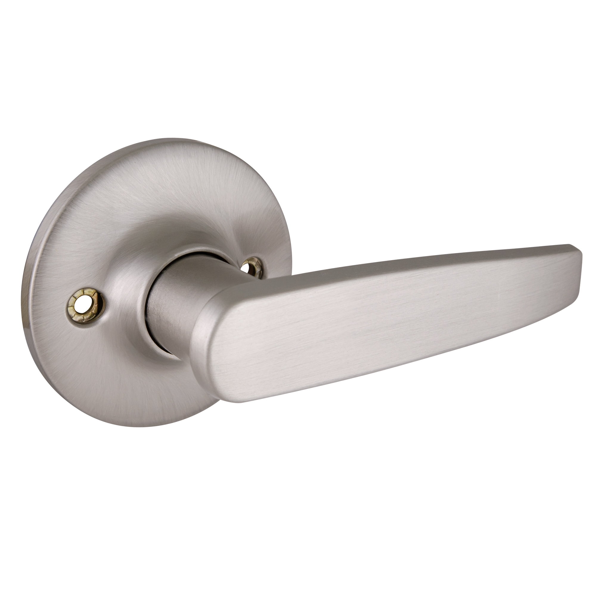 Design House Delavan Passage Hall and Closet Door Lever, Satin Nickel