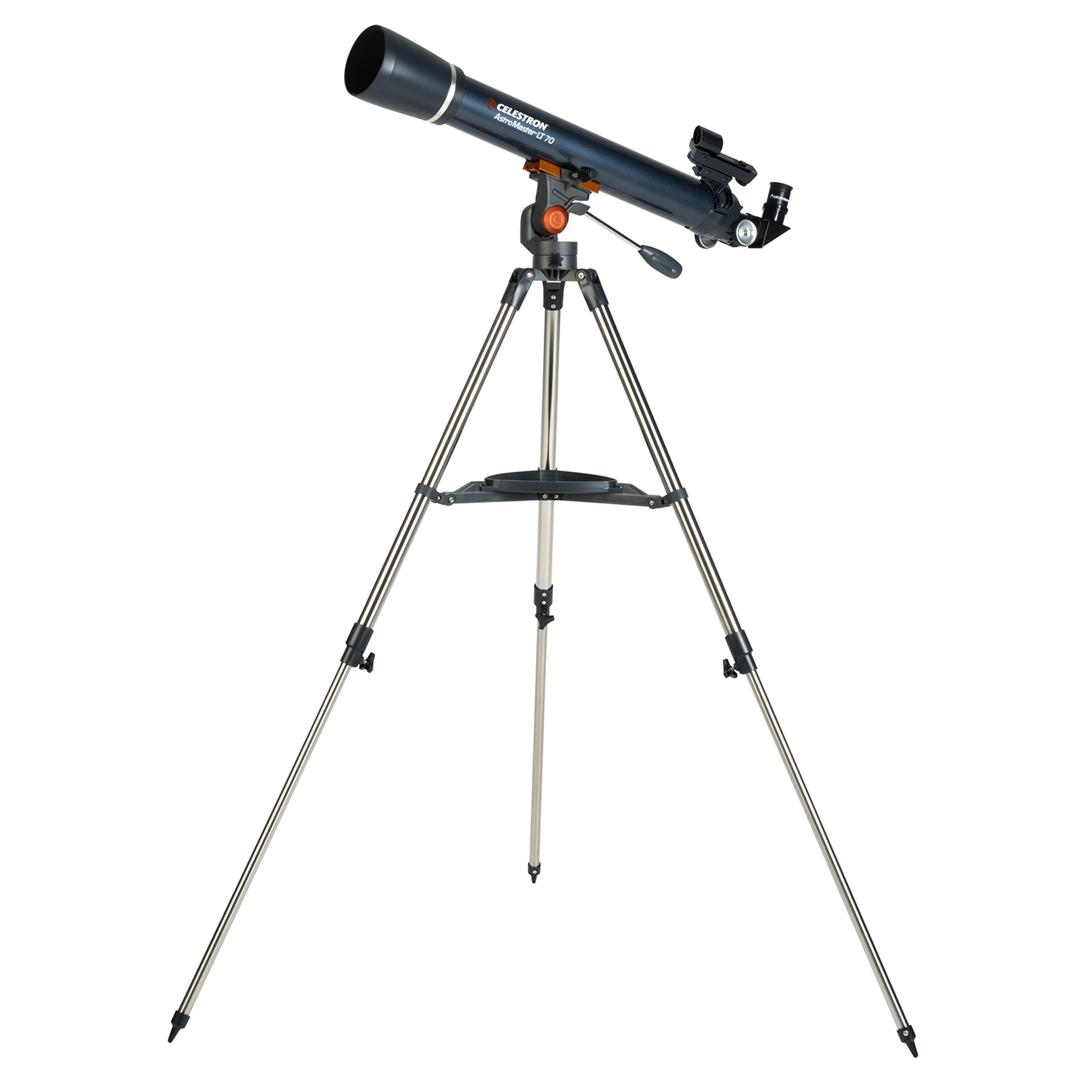 Celestron AstroMaster 70AZ LT Refractor Telescope Kit with Smartphone Adapter and Bluetooth Remote, Ideal Telescope for Beginners, Capture Your Own Images, Tripod plus Bonus Accessories Included - image 3 of 8