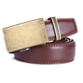 thumbnail image 2 of Marino Men’s Genuine Leather Ratchet Dress Belt with Automatic Buckle, Enclosed in an Elegant Gift Box, 2 of 4
