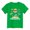 Green, variant on Hienoo Infant Girls Short Sleeve T-Shirt Island Print Beach Holiday T Shirt, Sizes 12M-9T
