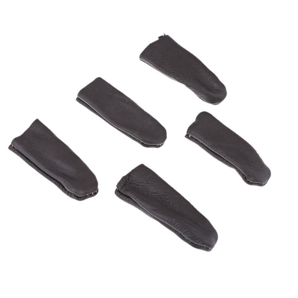 5 uds aguja fieltro cuero aguja fieltro dedo protectores índice dedal protector Aleatorio 2 Hugo Protectores para los dedos