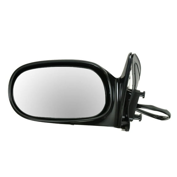Smooth Black Power Mirror Left Hand LH Driver Side for 98-02 Toyota Corolla MRA06124