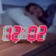 thumbnail image 5 of LED Digital Clock Wall Deco Glowing Night Mode Adjastable Electronic Table Clock Wall Clock Decoration Living Room LED Clock, 5 of 5