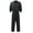 za-Black, variant on Hvyesh Mens Coveralls Baggy Mechanic Overall for Men Baggy Zipper Buttons-Front Jumpsuit Solid Work Long Pants Trousers Rompers Casual One Piece Jumpers