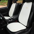 thumbnail image 4 of Cojín de coche de dibujos animados de moda con estampado de panda en blanco y negro, funda de asiento antideslizante transpirable de seda fría para verano, accesorios para coche para mujer, 4 of 5