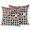Orange Blue Black, variant on Outdoor Pillow Covers 26x26 Set of 2, Orange Blue Pumpkins Fall Waterproof Patio Throw Pillow Covers for Couch Sofa Chair, Weeping Botanical Thanksgiving Vintage Pillowcases for Throw Pillows