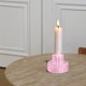 thumbnail image 3 of Portavelas de cristal transparente Decoración para la mesa de la cena a la luz de las velas, 3 of 5