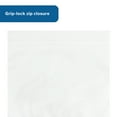 thumbnail image 2 of McKesson Zip Closure Bags - Disposable Clear Bag with Reclosable Zipper, 12 in x 15 in, 100 Count, 10 Packs, 1000 Total, 2 of 11