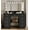 Black+Bulbs, variant on Vanity Mirror with Lights, Makeup Corner Vanity Desk with 9 Storage Drawers, 4 Large Shelves, 3 Color Lighting Options, Bulbs, Glass Tabletop for Bedroom, Restroom, Black