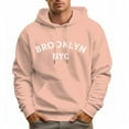 thumbnail image 6 of Men's 100% Cotton Brooklyn Nyc Graphic Hoodie 330g Heavy Pocket Hood, 6 of 16