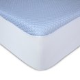 Sleep Chill + Crystal Gel Mattress Protector with Cooling Fibers and