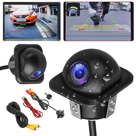 EEEkit [2019 Latest] Backup Camera Dash Cam Dual Lens Car Camera Waterproof Rear View Revers Camera ,suit for DC12V Cars (Best Car Dash Camera 2019)