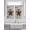 Grey Brown, variant on Texas Star Vintage Bathroom Window Curtain, Red Retro Berry Wooden Light Filtering Coffee Kitchen Curtains, Bedroom Living Room Curtains 2 Panel 84"x45"