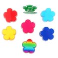 thumbnail image 1 of 7 pinzas acrílicas con forma de flor para sellar bolsas de comida y organizar papeles Pinzas decorativas reutilizables para usar en la cocina y la oficina, 1 of 7