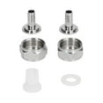 thumbnail image 2 of Stainless Steel Beer Keg Coupler Connector Fitting Beer Line Connector Kit for Brewing Equipment, 2 of 14