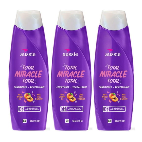 Aussie Conditioner 7-N-1 Total Miracle 12.1oz (Pack of 3)