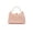 Champagne, variant on ARIA Double Metal Handles Dazzling Evening Bag, Navy