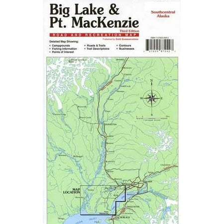 Big Lake & Pt. MacKenzie Map