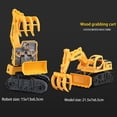 thumbnail image 2 of Excavadora de ingeniería de colisión inercial para automóviles con deformación de juguete, 2 of 3