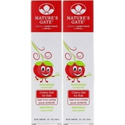 Nature's Gate Natural Toothpaste Gel, Cherry for Kids, 5 oz (Pack of 2) KIT