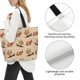 thumbnail image 3 of Disketp Squirrel nut backgrounds Bolsa Tote Estampada para Mujer, Bolso de Hombro y de Mano para Compras y Viajes, 3 of 8