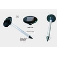 thumbnail image 2 of 2pk Yard Solar Power Ultrasonic Sonic Mouse Mole Pest Rodent Repeller Repellent, 2 of 5