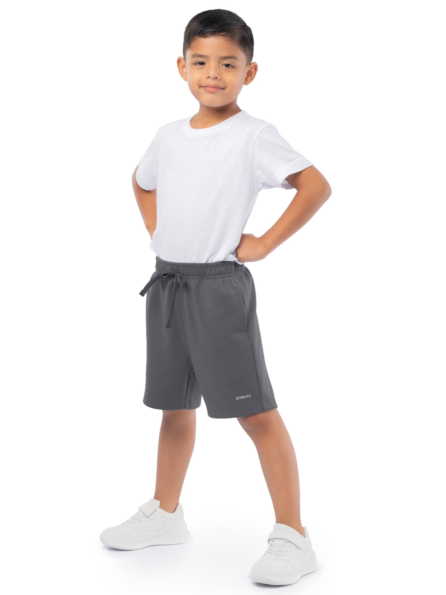 Athletic Works Boys Active Shorts, Sizes 4-18