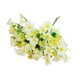 thumbnail image 1 of Floricultura al aire libre 28 cabezas de orquídeas saltarinas 7 flores decorativas de seda Flores pequeñas frescas de plástico, 1 of 2