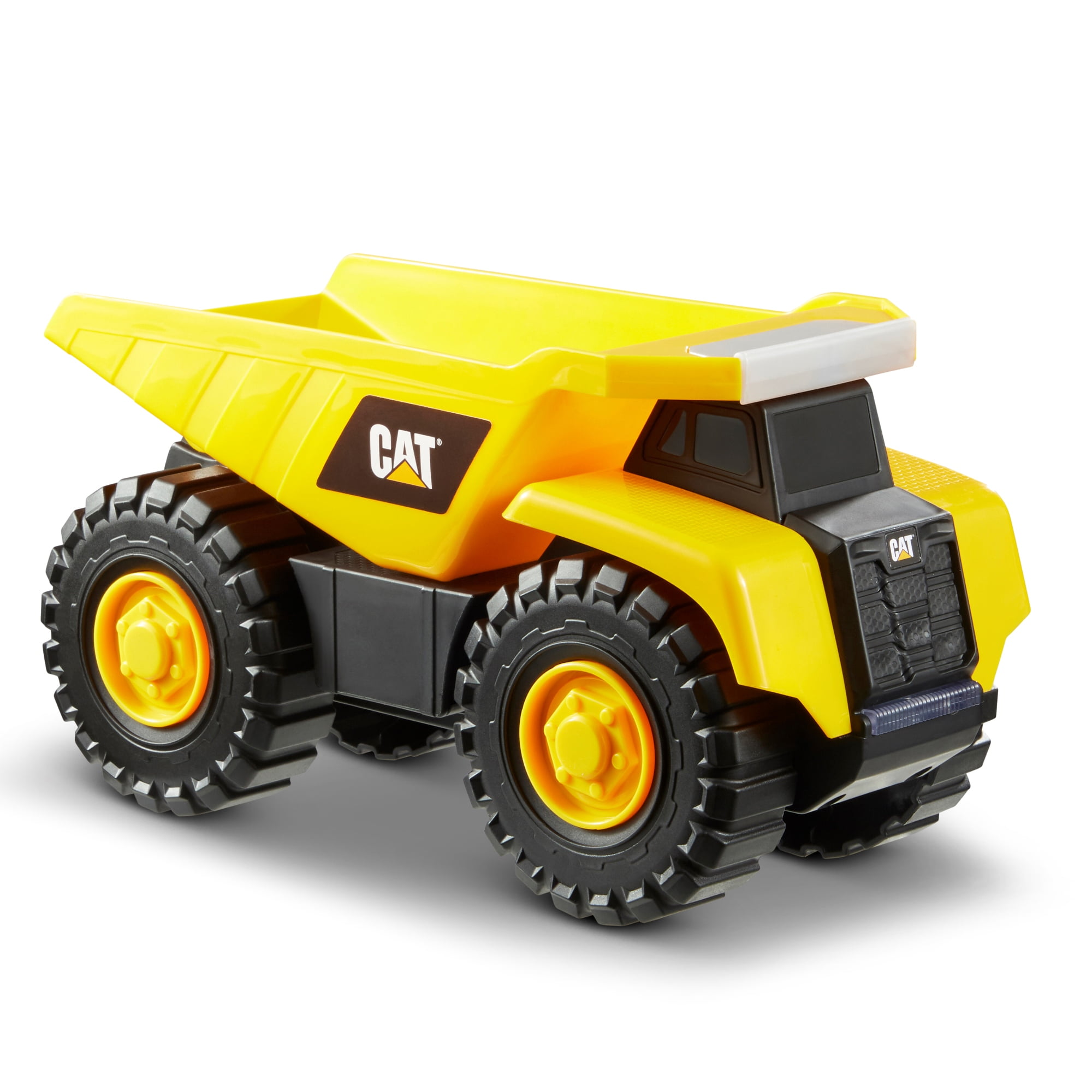 Cat Construction Tough Machines Toy Dump Truck with Lights & Sounds Yellow 