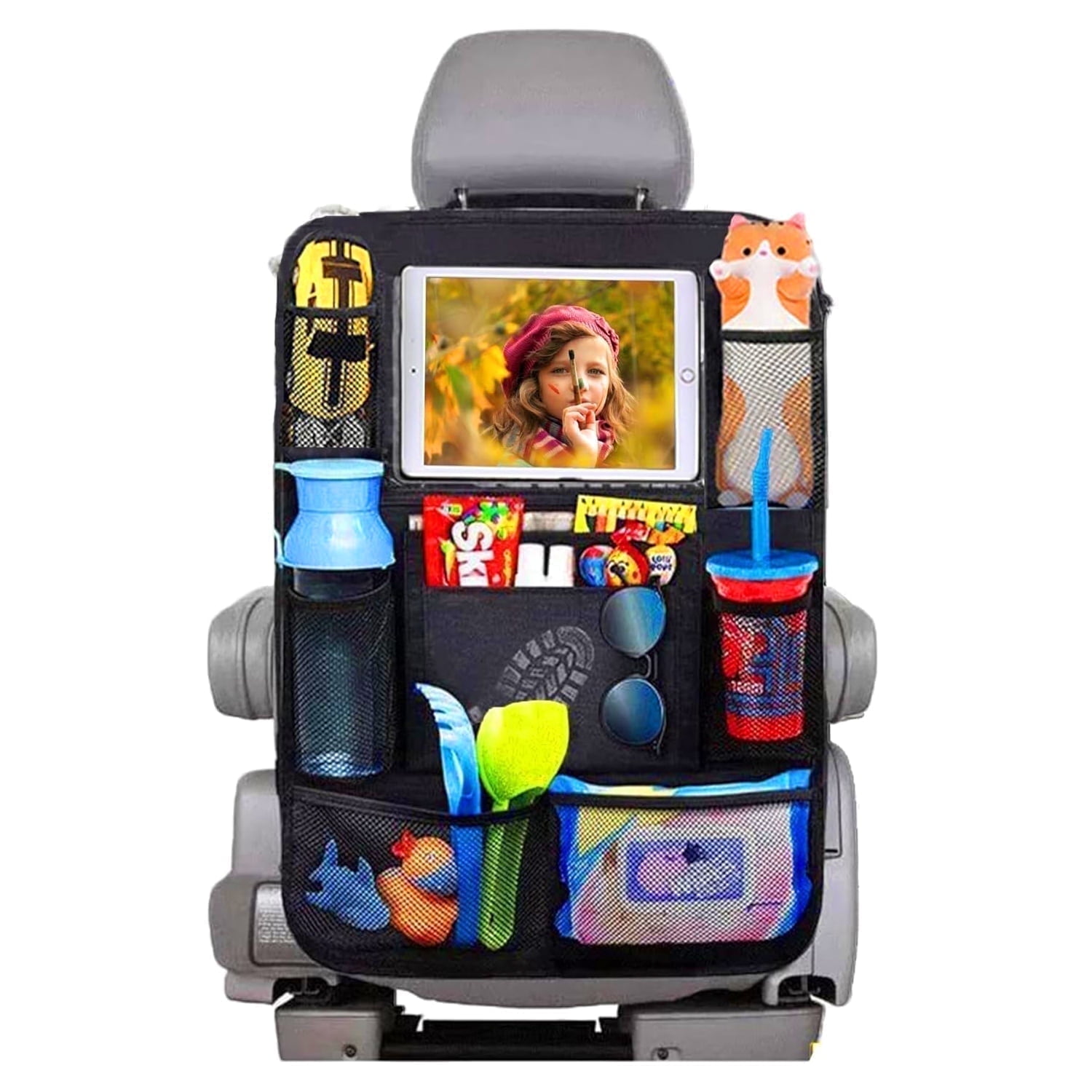 Backseat Car Organizer With Tablet Holder, 2 Pack Back Seat Car - View #9