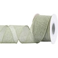 thumbnail image 1 of Joycrosso Burlap Wired Edge Ribbon 2 inch x 10 Yards, Spring Moss, Ideal for Crafting, Gift Wrapping, Wreath, Christmas Tree, and Rustic Wedding Decorations, 1 of 4