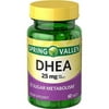 Spring Valley DHEA Dietary Supplement Tablets, 25mg, 60 tablets