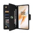 thumbnail image 2 of Case for OnePlus 8 Pro Magnetic Leather Zipper Wallet Cover Card Holder, 2 of 5