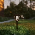 thumbnail image 2 of Flash Furniture 8 Piece Modern Brown LED Solar Pathway Light, 8 Lumens, 2 of 11